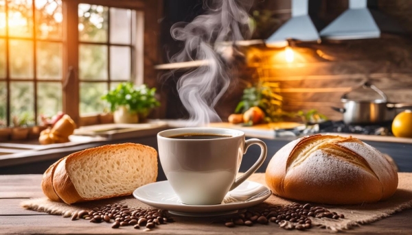 Kaffee in Küche